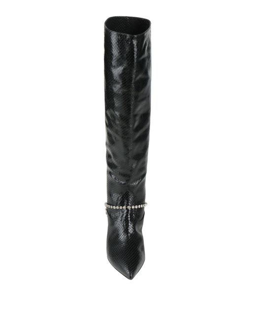 Philosophy Di Lorenzo Serafini Black Boot Leather