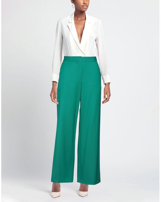 Pantalon MSGM en coloris Green