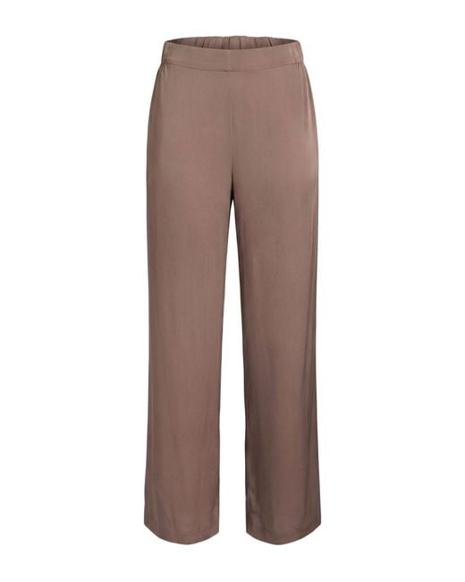 Nouvelle Silk95five Brown Trouser
