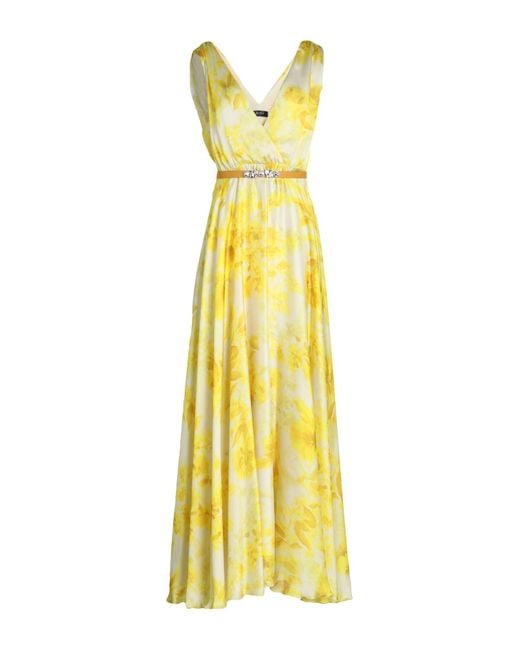 Liu Jo Yellow Maxi Dress
