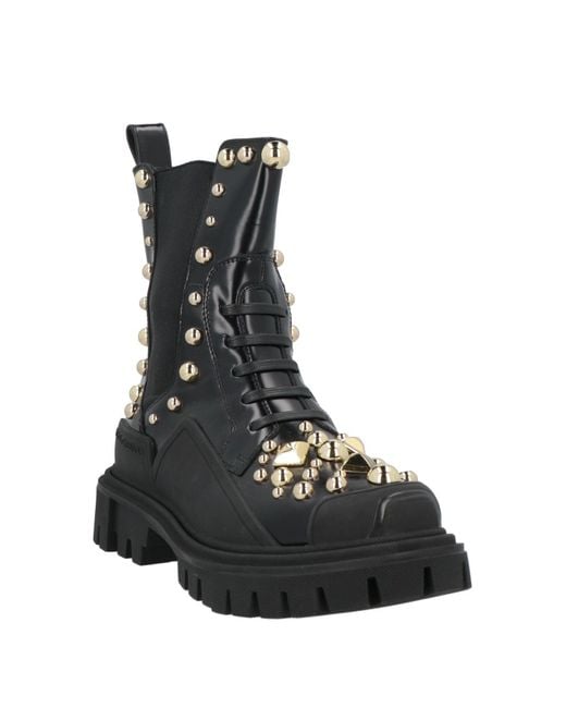 Dolce & Gabbana Black Chelsea Boots