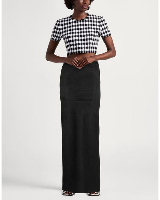 Atlein Black Maxi Skirt