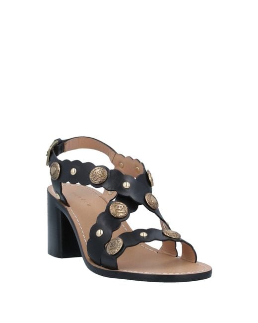 Sandro Black Sandale