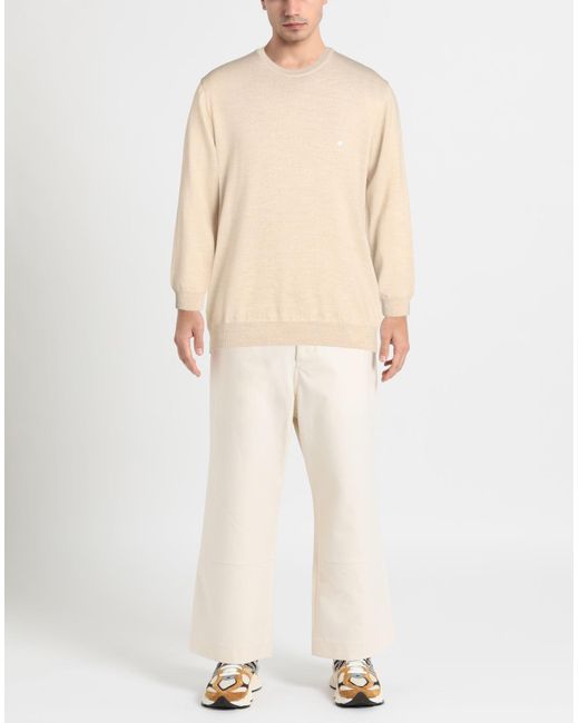 Manuel Ritz Natural Sweater Wool for men