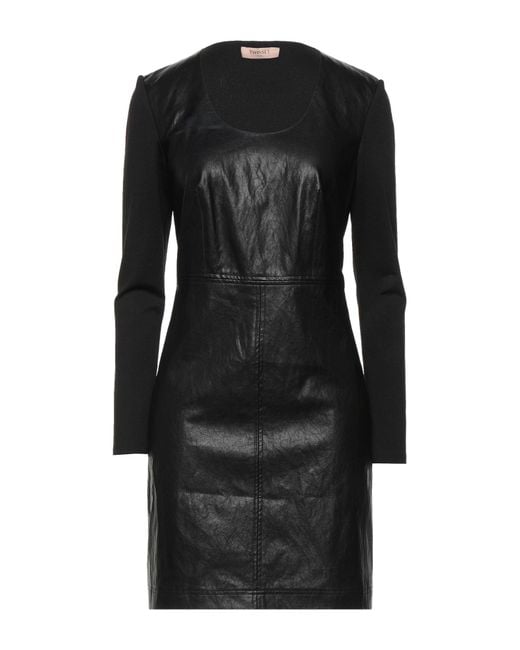 Twinset Black Mini Dress