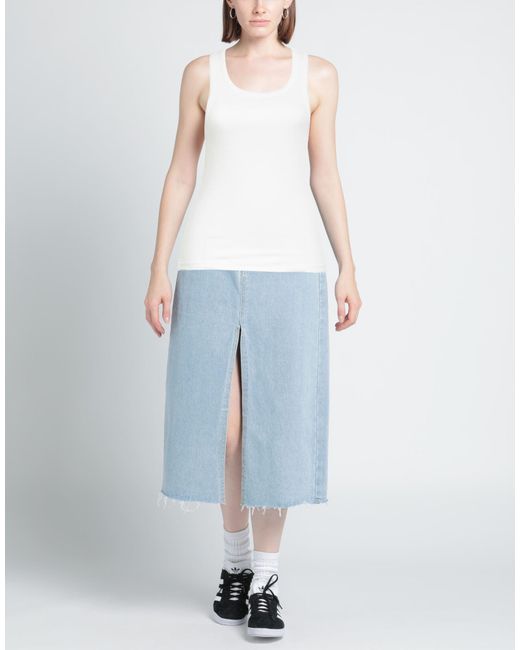 Pence White Tank Top Cotton