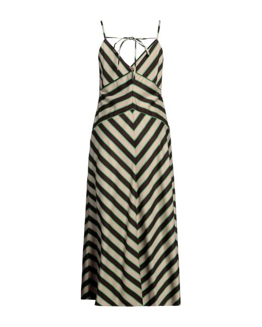 MSGM White Midi Dress
