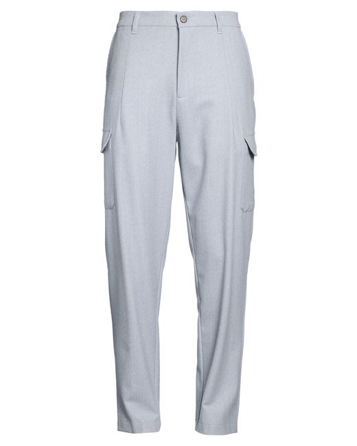 Eleventy Blue Light Pants Wool, Elastane for men