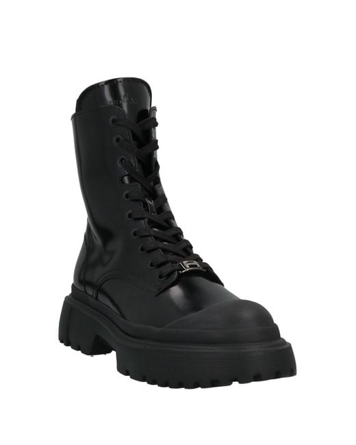 Hogan Black Ankle Boots