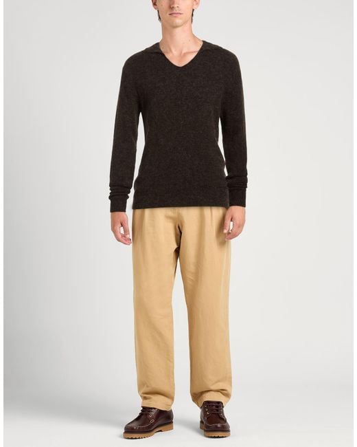 Officina 36 Black Sweater Polyamide, Alpaca Wool, Virgin Wool, Elastane for men
