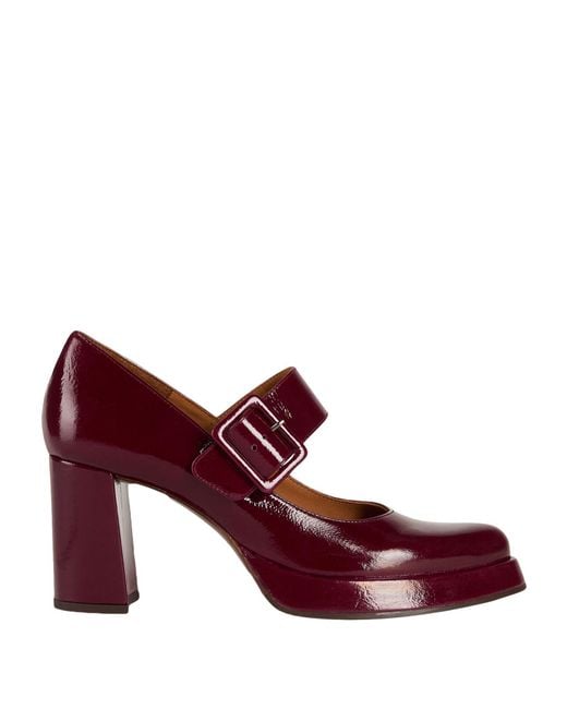 Chie Mihara Purple Pumps Leather