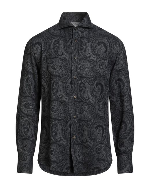 Brunello Cucinelli Blue Shirts for men