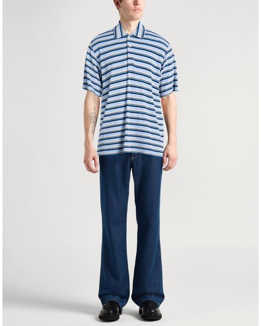 Lardini Blue Polo Shirt for men