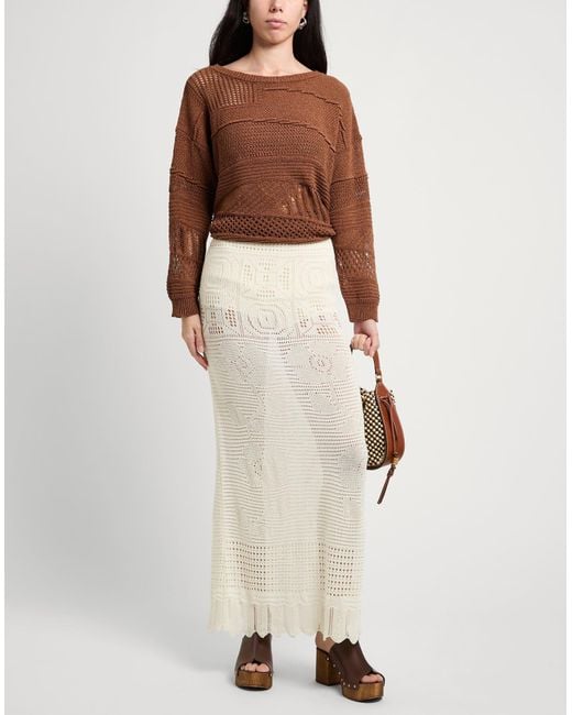 Pullover Manila Grace en coloris Brown