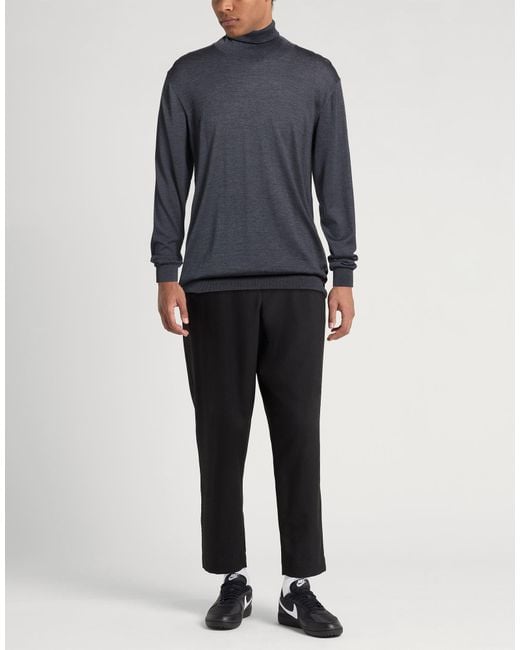 Laneus Blue Turtlenecks for men