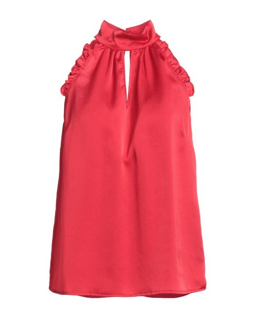Rebel Queen Red Top Polyester, Elastane