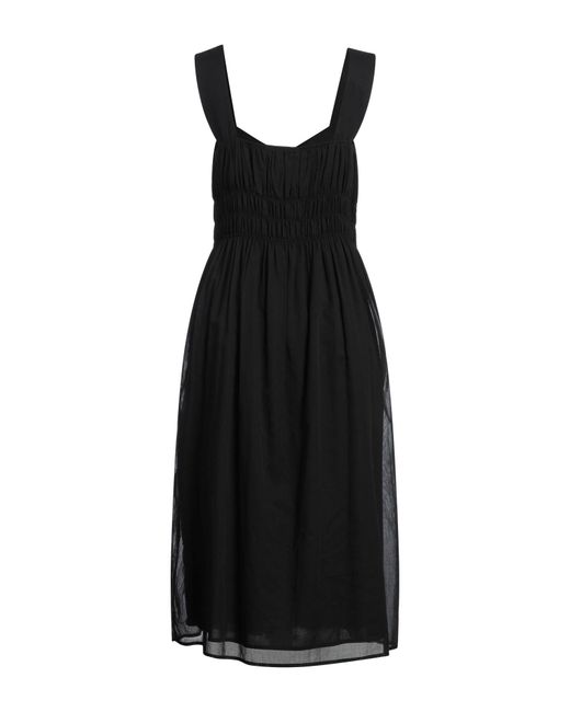 Burberry Black Midi Dress