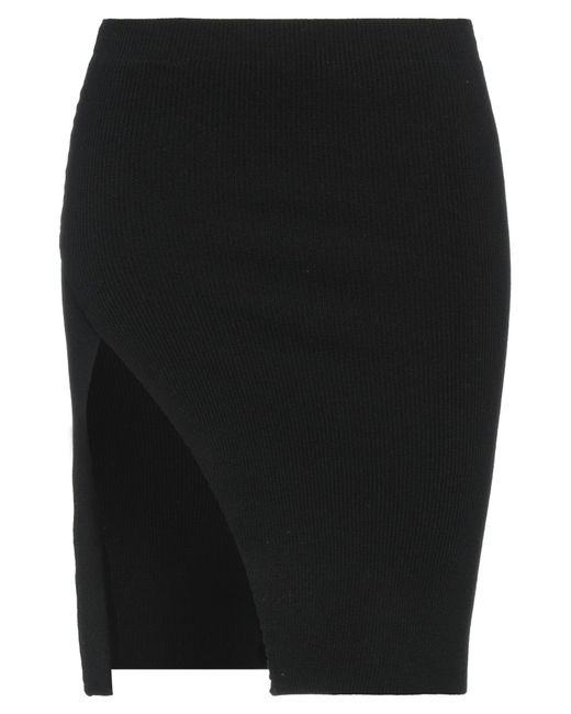 Laneus Black Mini Skirt
