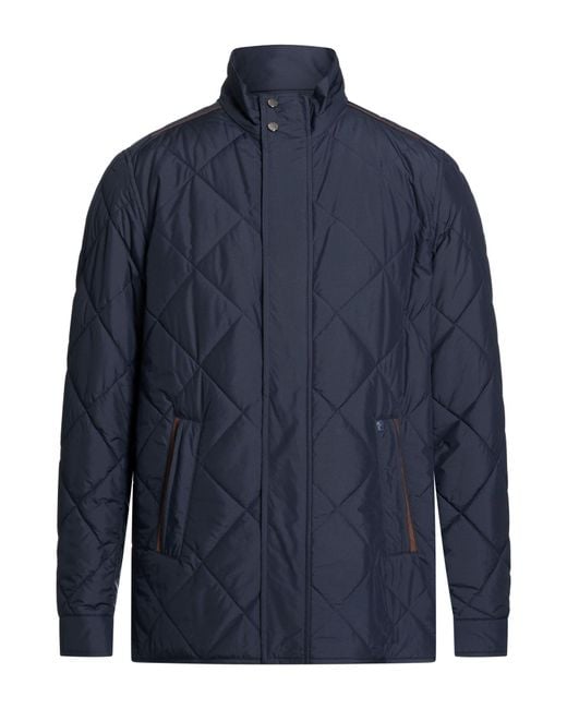 Paul & Shark Blue Puffer Polyester for men