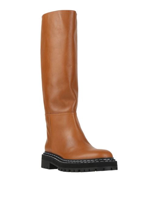 Proenza Schouler Brown Boot Calfskin