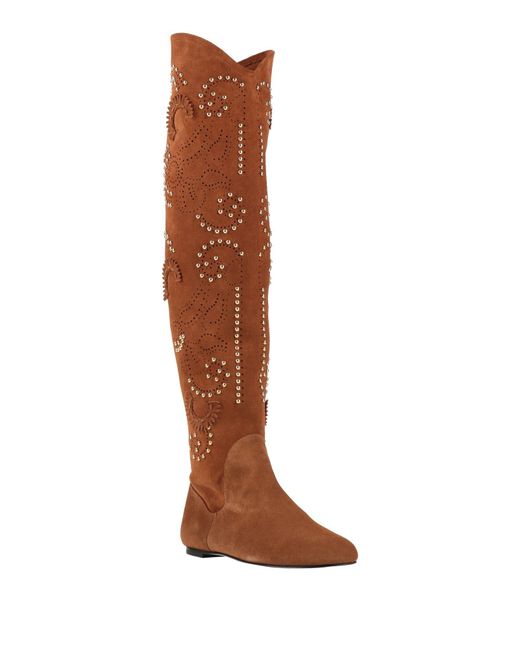Giuseppe Zanotti Brown Boot Leather
