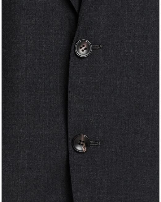 Kiton Blue Suit Wool for men