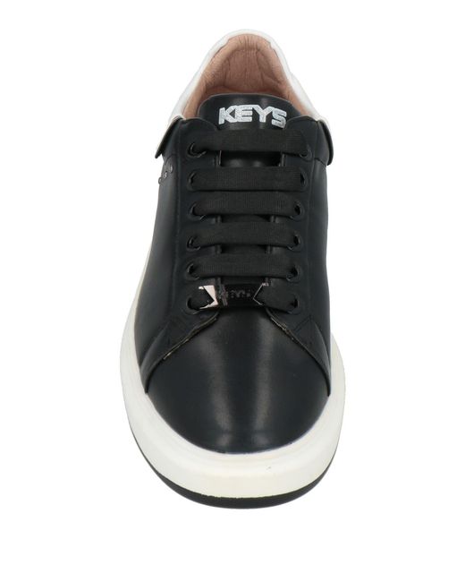 Keys Black Sneakers Leather