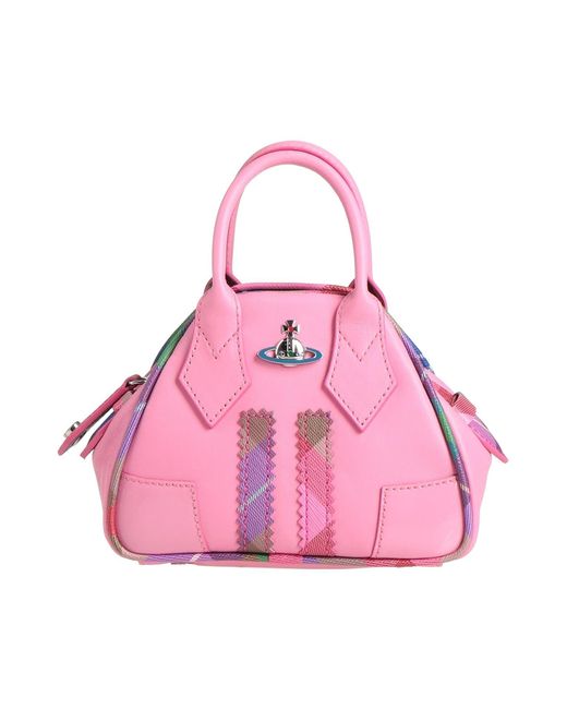 Vivienne Westwood Pink Handbag Leather
