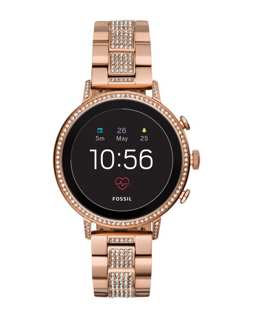 Fossil Multicolor S Smartwatch With Stainless Steel Strap Ftw6011
