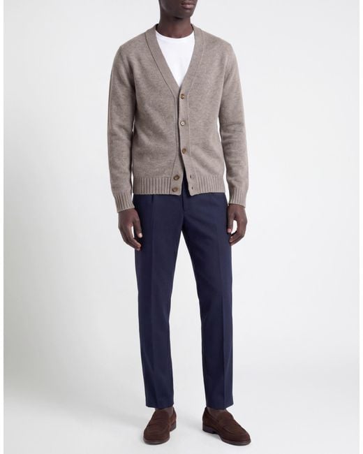 Roda Gray Cardigan for men