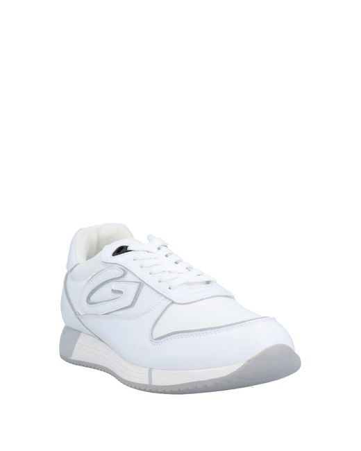 Alberto Guardiani White Trainers for men