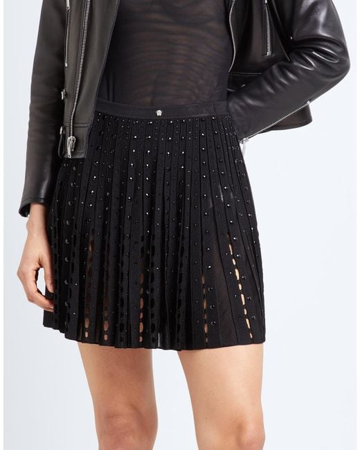 Versace Black Mini Skirt