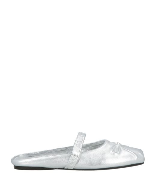 Marni White Mules & Clogs