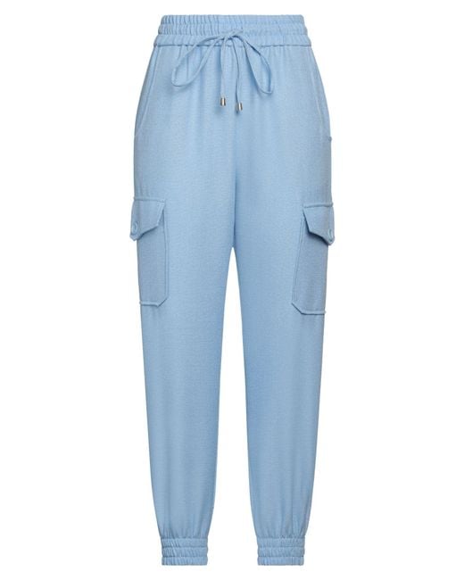 Denny Rose Blue Pants Polyester