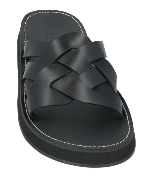 Hereu Black Sandals for men
