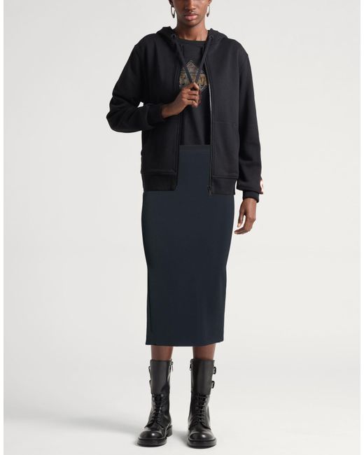 Givenchy Blue Midnight Midi Skirt Viscose, Acetate, Elastane