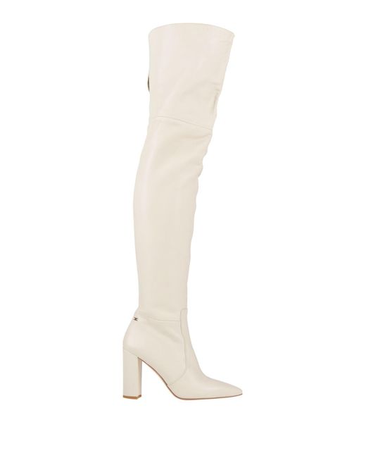 Elisabetta Franchi White Stiefel