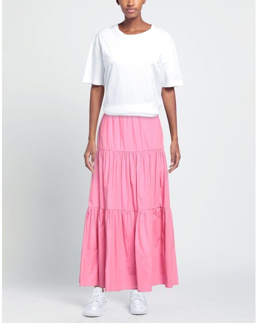 Sundek Pink Maxi Skirt