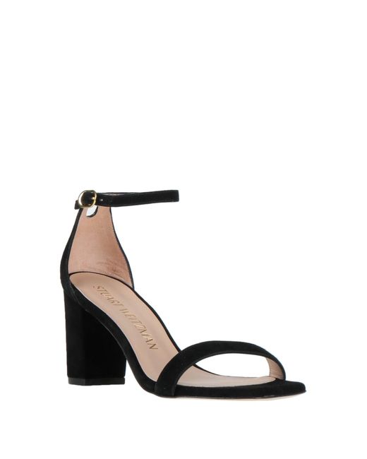 Stuart Weitzman Black Sandale