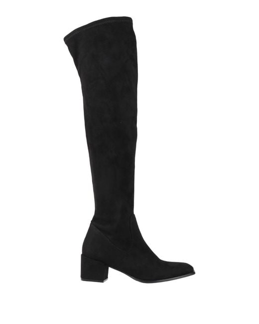 Nila & Nila Black Boot Leather