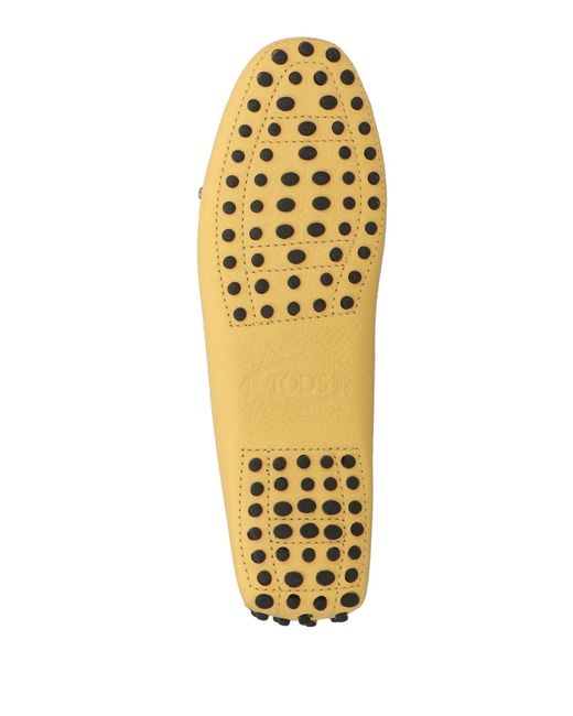 Tod's Yellow Loafer