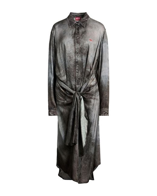 DIESEL Gray Midi Dresses