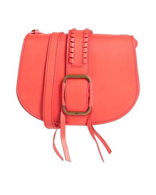 Ba&sh Red Cross-Body Bag
