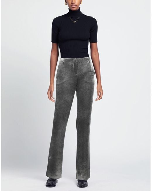 Alberta Ferretti Gray Pants