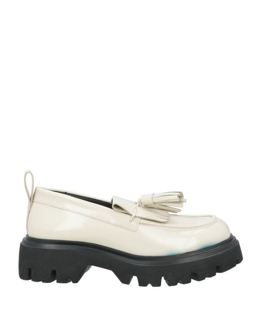 MSGM Natural Loafers