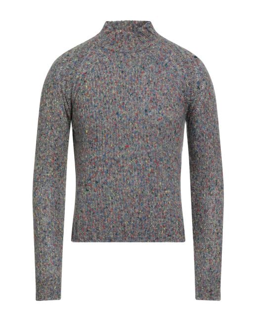Heritage Gray Turtleneck Wool, Polyamide, Mohair Wool, Viscose for men