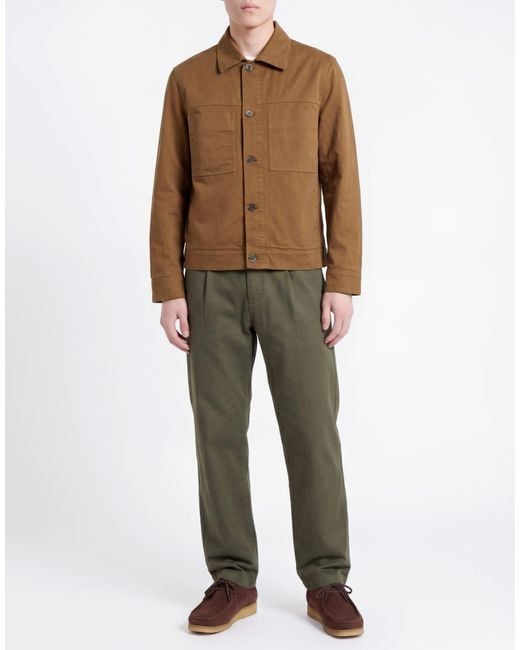 Barena Brown Jacket Cotton, Elastane for men