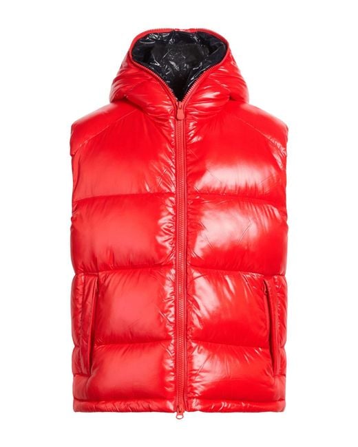 Save The Duck Red Vests for men