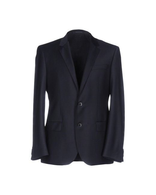 Boss Blue Midnight Blazer Virgin Wool, Polyamide, Elastane for men