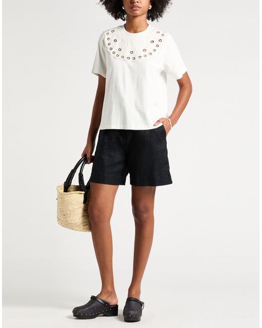 T-Shirt Sea en coloris White